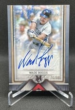 2023 Topps Museum Collection Archival Autographs Wade Boggs #AA-WB card