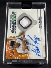 2023 Topps Pristine Around the Diamond Autograph Relics Wade Boggs #ADR-WBO card