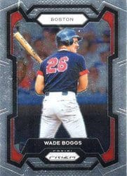 2024 Panini Prizm Base Set Wade Boggs #12 card