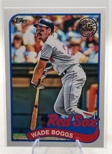 2024 Topps 1989 Topps Baseball 35th Anniversary (Series 1) Wade Boggs #89B-84 card