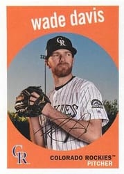 2018 Topps Archives Base Set Wade Davis #66 card