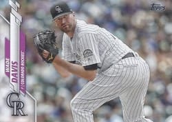 2020 Topps Base Set Wade Davis #293 card