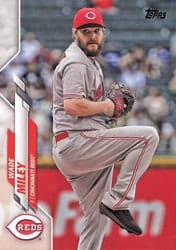 2020 Topps Base Set Wade Miley #368 card