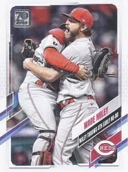 2021 Topps Update Base Set Wade Miley #US36 card