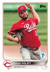 2022 Topps 1st Edition Base Set Wade Miley #203 card