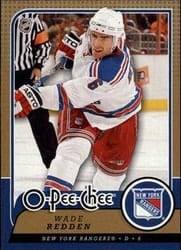 2008-09 O-Pee-Chee Base Set Wade Redden #650 card
