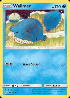 Cosmic Eclipse Wailmer #45 card
