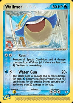 2003 Ruby & Sapphire Wailmer #48 card