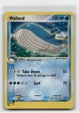 2003 Ruby & Sapphire Wailord #14 card