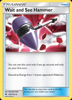 Lost Thunder Wait and See Hammer #192 card