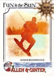 2023 Topps Allen & Ginter Fun in the Sun Wakeboarding #FITS-2 card