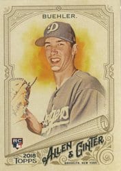 2018 Topps Allen & Ginter Base Set Walker Buehler #147 card