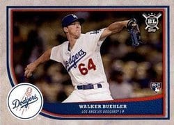 2018 Topps Big League Base Set Walker Buehler #116 card