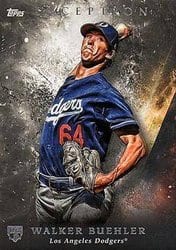 2018 Topps Inception Base Set Walker Buehler #62 card
