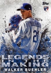 2018 Topps Update Legends in the Making Walker Buehler #LITM-22 card
