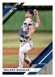 2019 Donruss Base Set Walker Buehler #133 card
