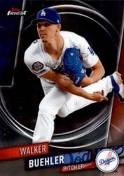 2019 Finest Base Set Walker Buehler #7 card