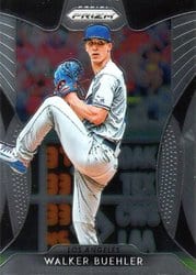 2019 Panini Prizm Base Set Walker Buehler #167 card