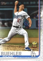 2019 Topps Base Set Walker Buehler #445 card