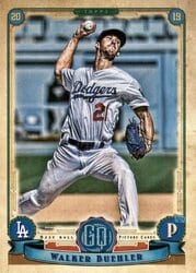 2019 Topps Gypsy Queen Base Set Walker Buehler #192 card