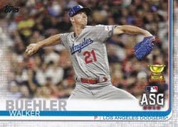 2019 Topps Update Base Set Walker Buehler #US8 card