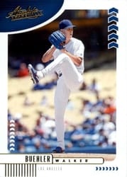 2020 Panini Absolute Base Set Walker Buehler #47 card