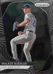 2020 Panini Prizm Base Set Walker Buehler #200 card