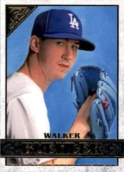 2020 Topps Gallery Base Set Walker Buehler #139 card