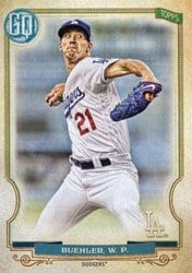 2020 Topps Gypsy Queen Base Set Walker Buehler #158 card