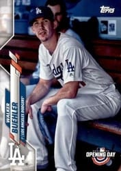 2020 Topps Opening Day Base Set Walker Buehler #172 card