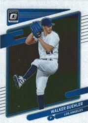 2021 Donruss Optic Base Set Walker Buehler #126 card