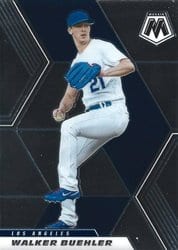 2021 Panini Mosaic Base Set Walker Buehler #56 card