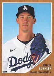 2021 Topps Archives Base Set Walker Buehler #73 card