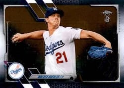 2021 Topps Chrome Ben Baller Edition Base Set Walker Buehler #157 card