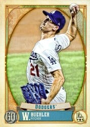 2021 Topps Gypsy Queen Base Set Walker Buehler #70 card