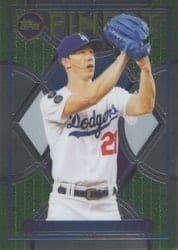 2022 Finest Flashbacks Base Set Walker Buehler #26 card