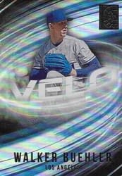 2022 Panini Capstone Velo Walker Buehler #V-20 card