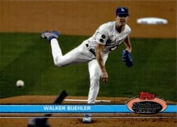 2022 Stadium Club Base Set Walker Buehler #122b card