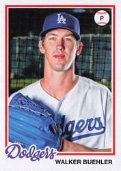 2022 Topps Archives Base Set Walker Buehler #189 card