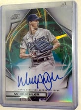 2022 Topps Cosmic Chrome Autographs Walker Buehler #CCA-WB card