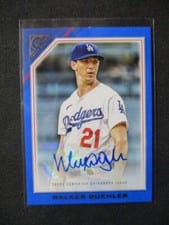 2022 Topps Gallery Veteran Autographs Walker Buehler #VA-WB card