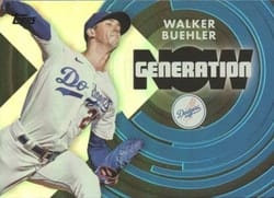 2022 Topps Generation Now Walker Buehler #GN-43 card