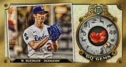 2022 Topps Gypsy Queen Gem Minis Walker Buehler #GGM-19 card