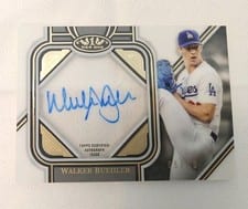 2022 Topps Tier One Clear One Autographs Walker Buehler #C1A-WB