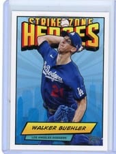 2024 Topps Japan Edition Strike Zone Heroes Walker Buehler #SZH-17 card