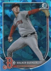 2025 Bowman Chrome Sapphire Edition Base Set Walker Buehler #53 card