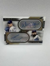 2023 Topps Tier One Clear One Dual Autographs Walker Buehler / Tony Gonsolin #C1DA-BG card