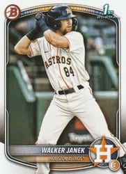 2025 Bowman Prospects Walker Janek #BP-15 card
