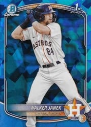 2025 Bowman Sapphire Edition Base Set Walker Janek #BCP-15 card