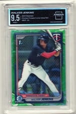 2024 Bowman Chrome Prospects Walker Jenkins Lunar Glow #BCP-43 card